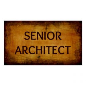 Senior Architect Design