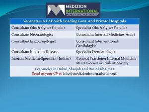Vacancies in UAE