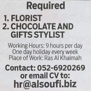 Jobs in Ras Al Khaimah 2x