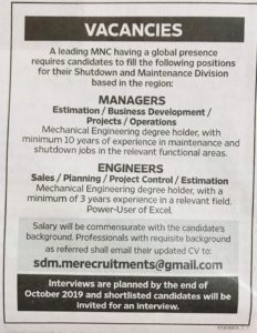 Hiring Manager and Engineer