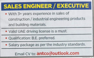 Sales Engineer Executive