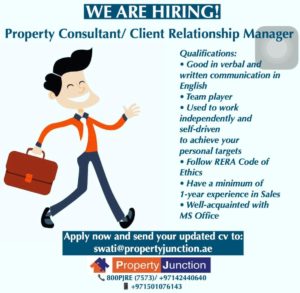 Property Consultant Client Relationship Manager