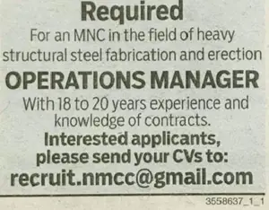 Hiring Operation Manager