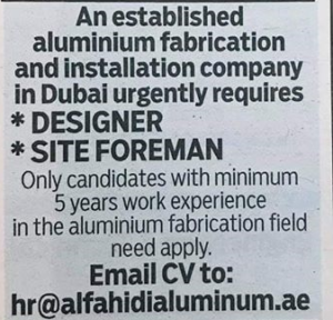 Designer and Site Foreman