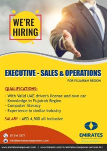 Executive Sales and Operations