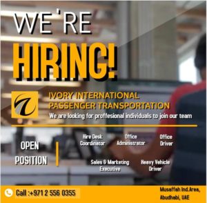 Hiring in UAE 30x Jobs