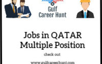 Jobs in Qatar Multiple position 11x