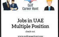 Hiring in Dubai 3x Vacancies