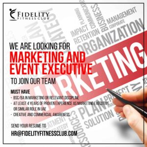 Marketing and Event Executive
