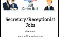 Receptionist and Secretary 3x Vacancy