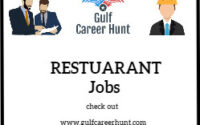 Restaurant Multiple Vacancies