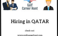 Hiring in Qatar 5x Vacancies