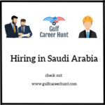 Hiring in KSA 5x Vacancies