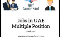 Jobs in Dubai 3x Vacancies