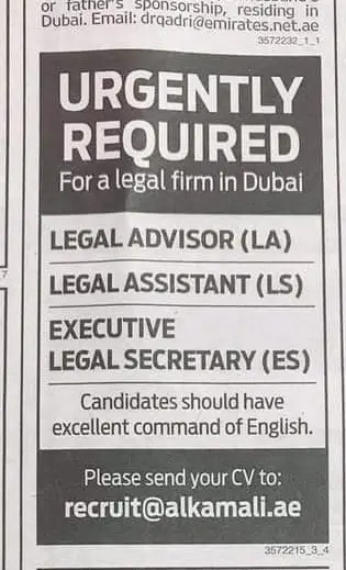 Legal Jobs 3x