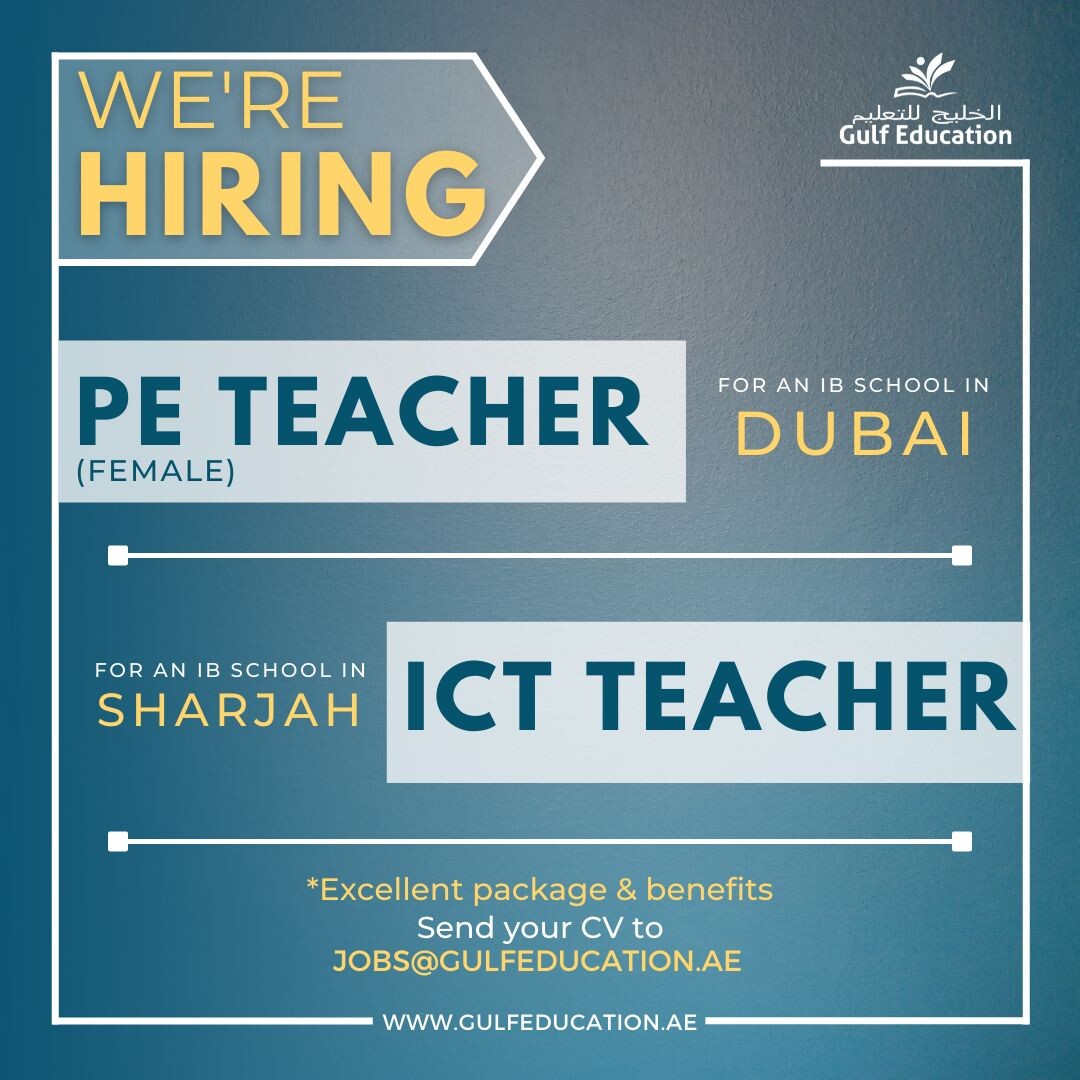 Teaching Vacancies UAE | Gulf Career Hunt