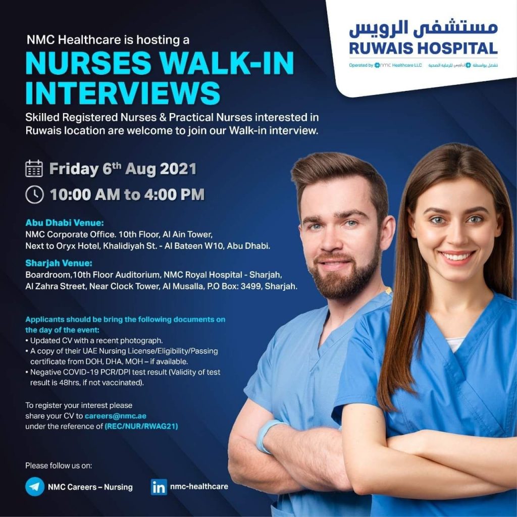 Nurses Walk-in Interviews