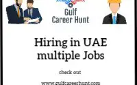 Hiring in Sharjah 5x Jobs
