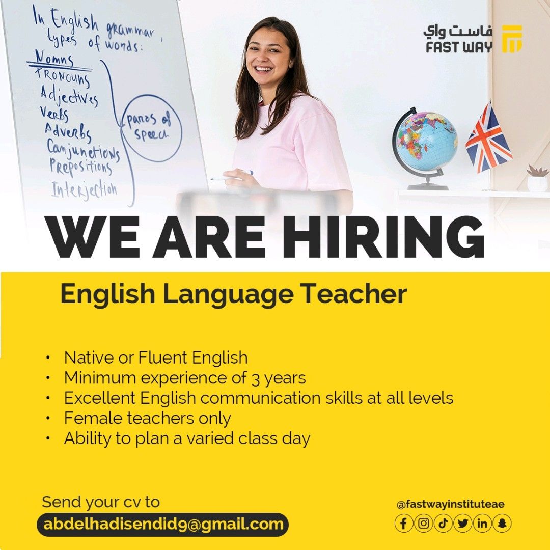 English Language Teacher Dubai Uae Gulf Career Hunt English Language Teacher Dubai Uae Gulf Career Hunt