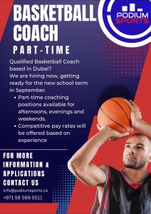 Qualified Sports Coach Dubai UAE | Gulf Career Hunt