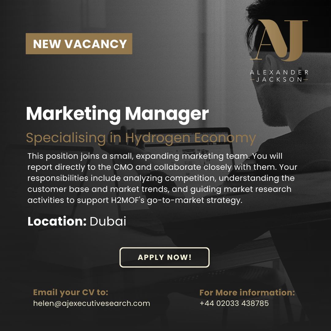 market research manager jobs in dubai