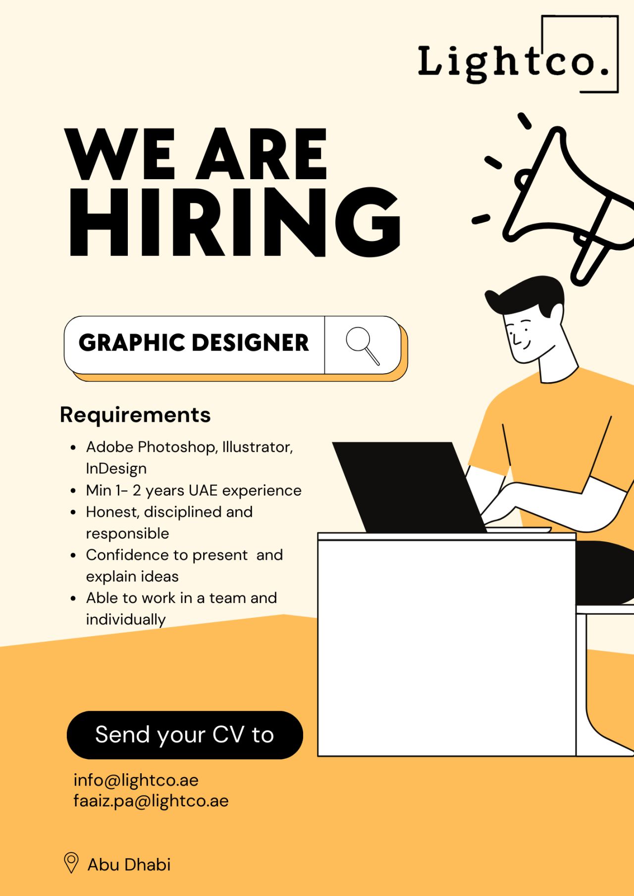 Graphics Designer Abu Dhabi UAE Gulf Career Hunt