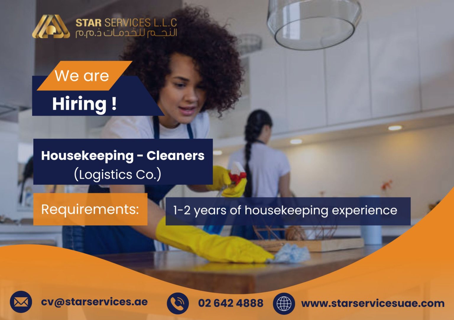 Housekeeping Cleaners Dubai UAE | Gulf Career Hunt