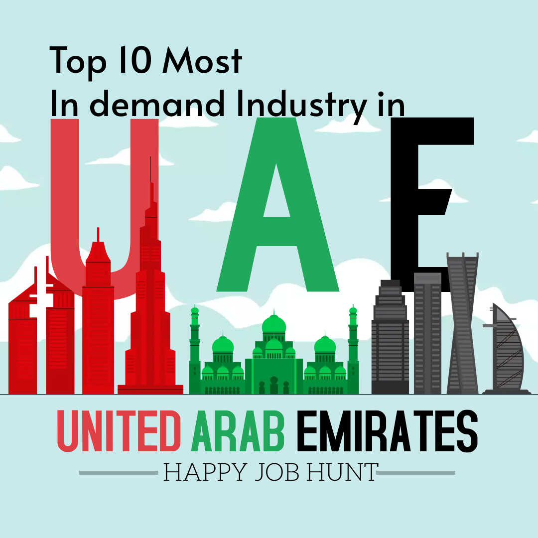 Top 10 Most In demand Industries in UAE Gulf Career Hunt