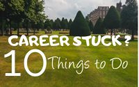 10 Things to do If you are Stuck in your Career