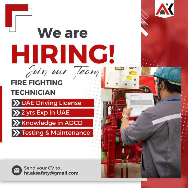 Fire Fighting Technician