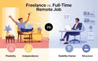 Freelance vs. Full-Time Remote Job: What’s Right for You?